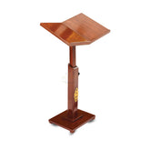 WOODBARN Height Adjustable Wooden Quran Holder Stand – Premium Rehal for Prayer & Reading